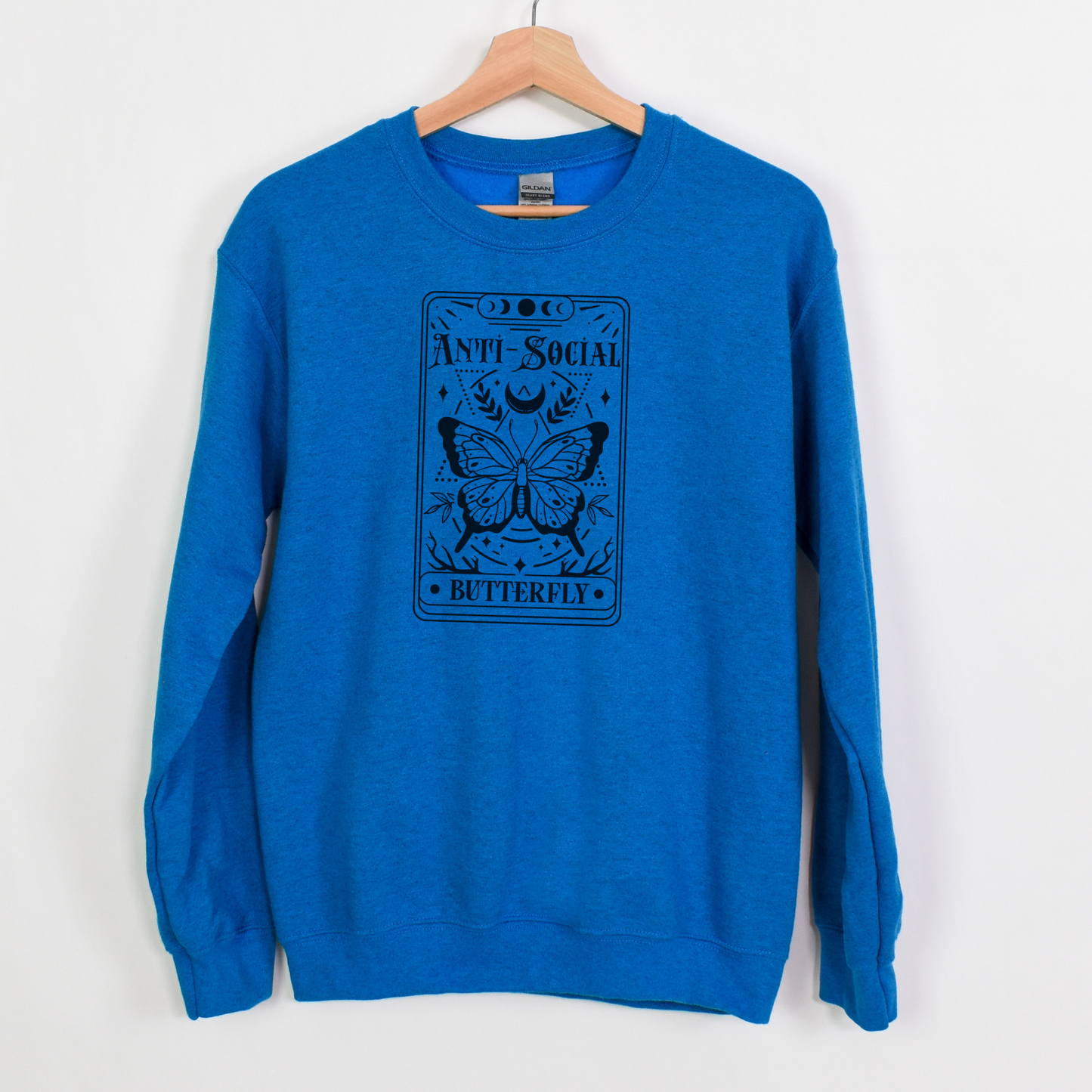 "Anti-Social Butterfly" Tarot Sweatshirt