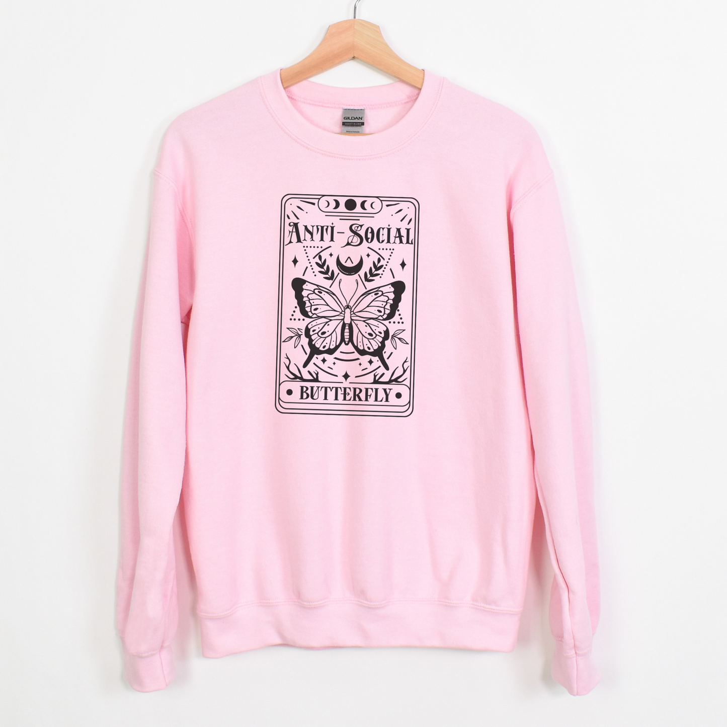 "Anti-Social Butterfly" Tarot Sweatshirt