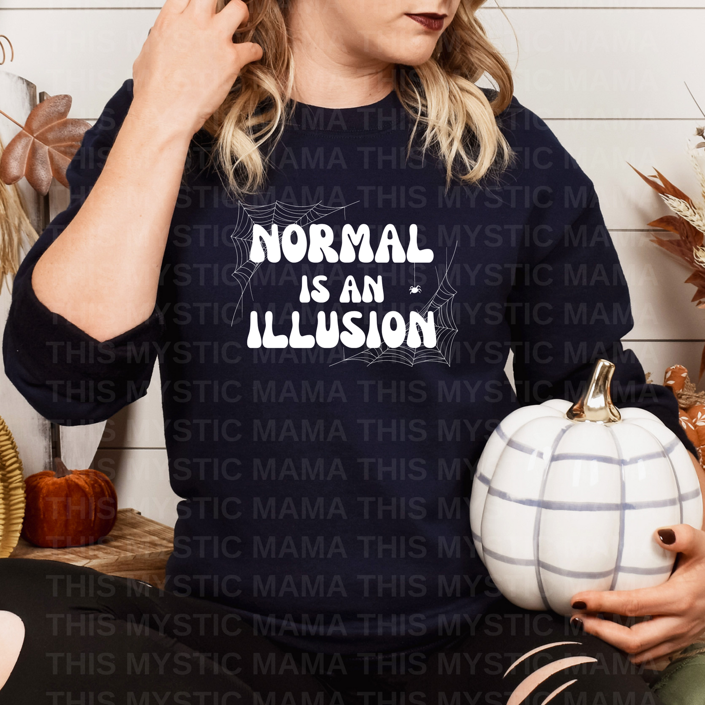 "Normal is an Illusion" Gothic Sweatshirt