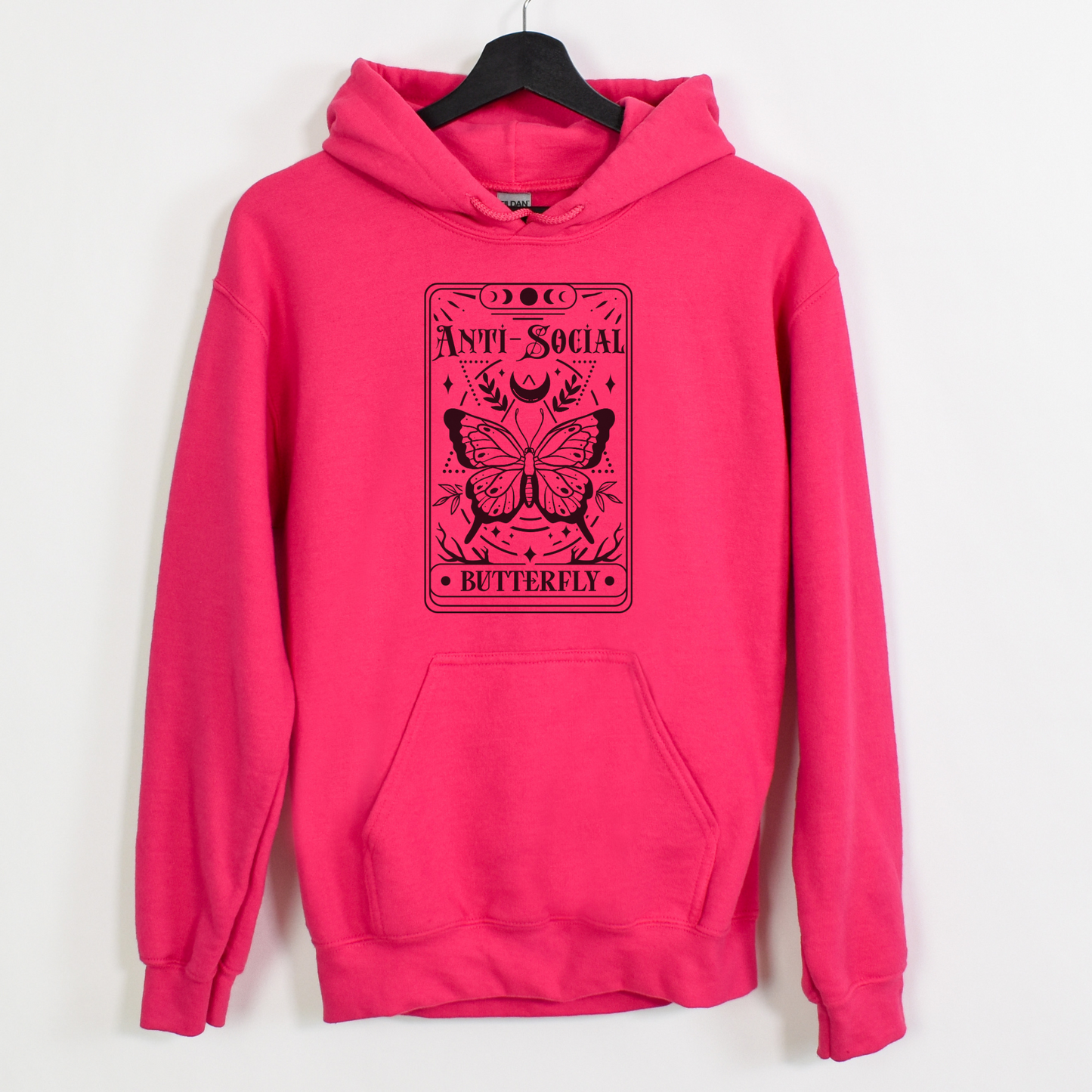 "Anti-Social Butterfly" Tarot Hoodie