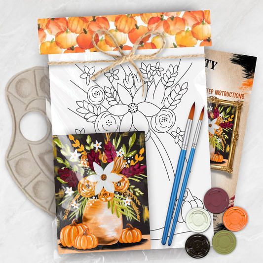 Fall Floral - Paint Kit