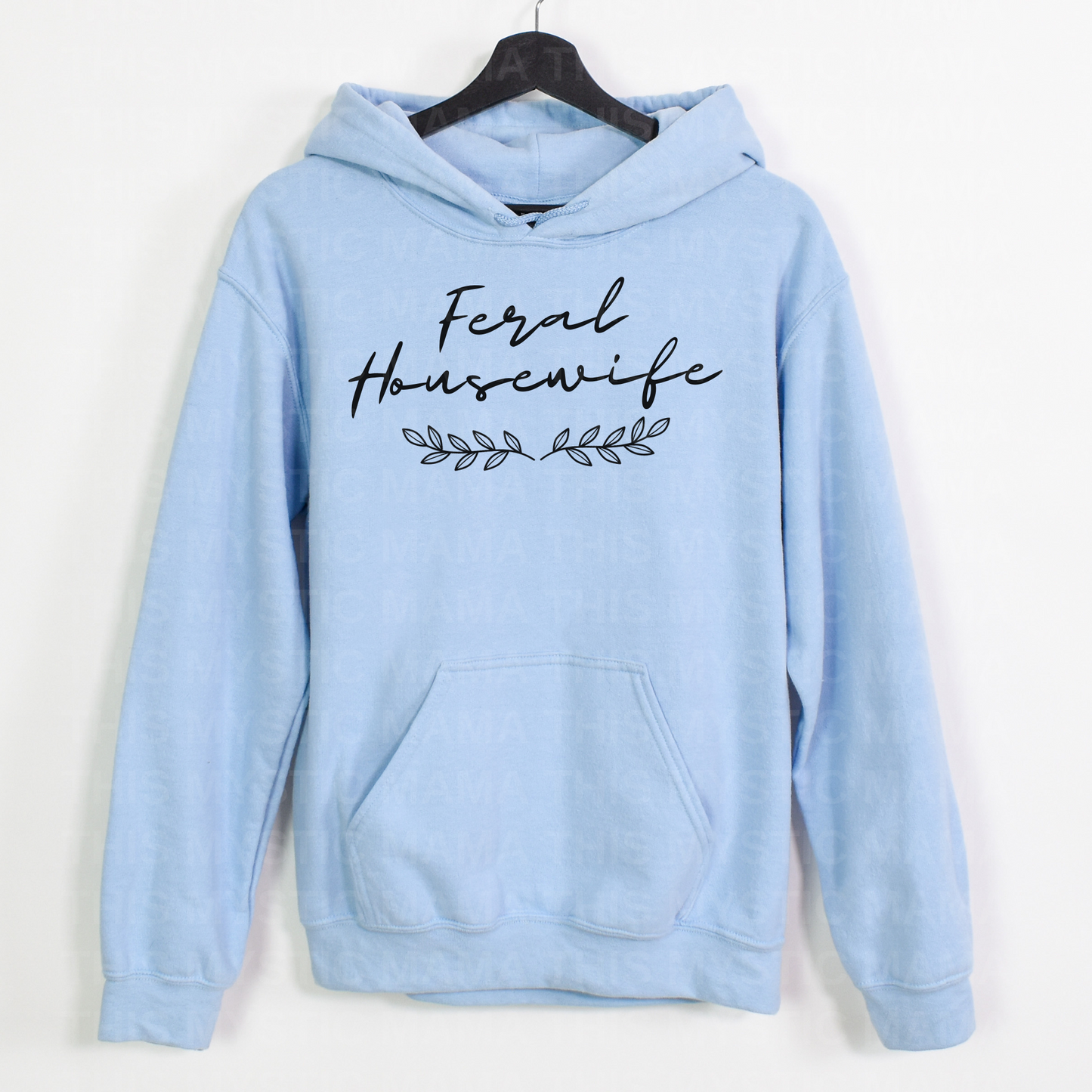 "Feral Housewife" Branches Hoodie