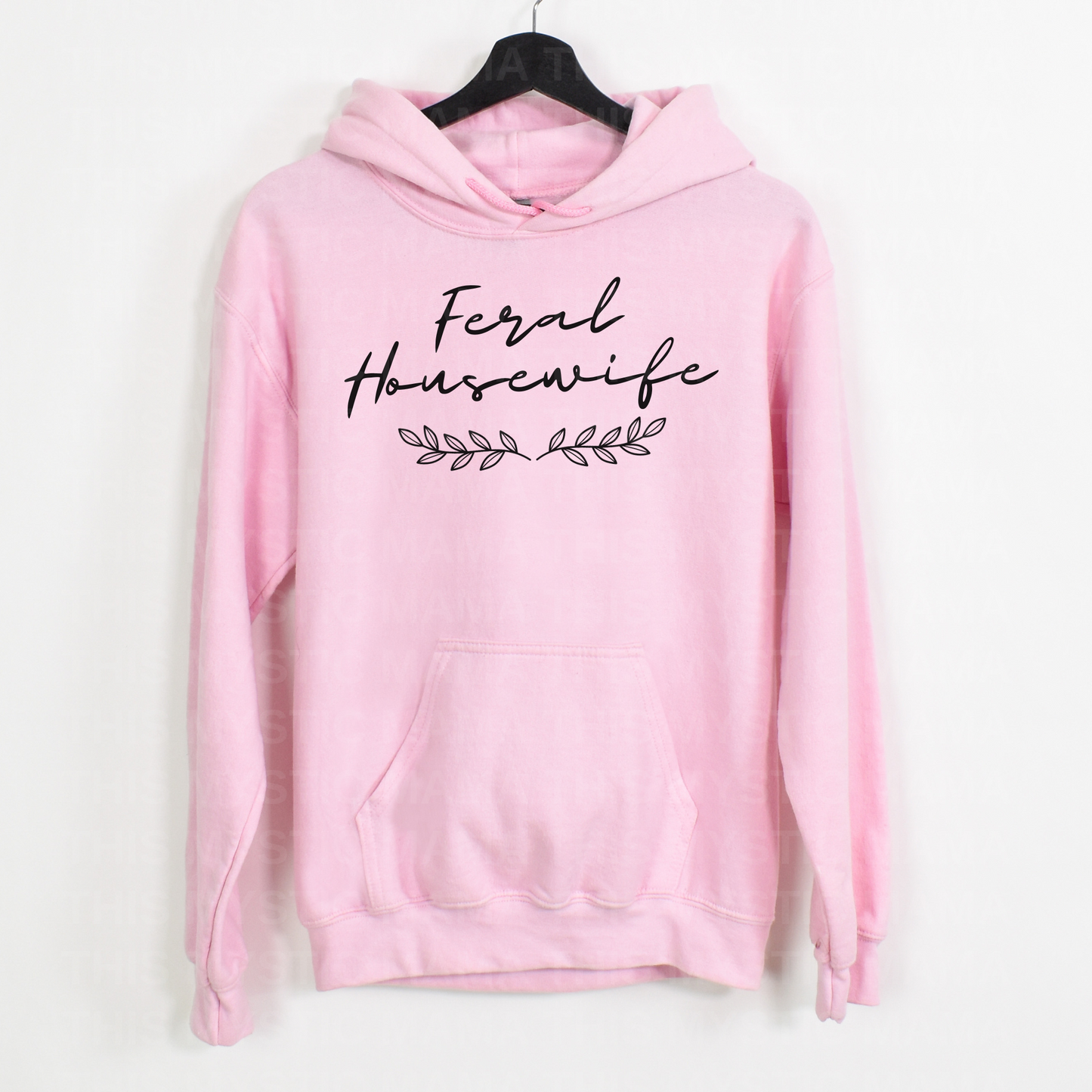 "Feral Housewife" Branches Hoodie