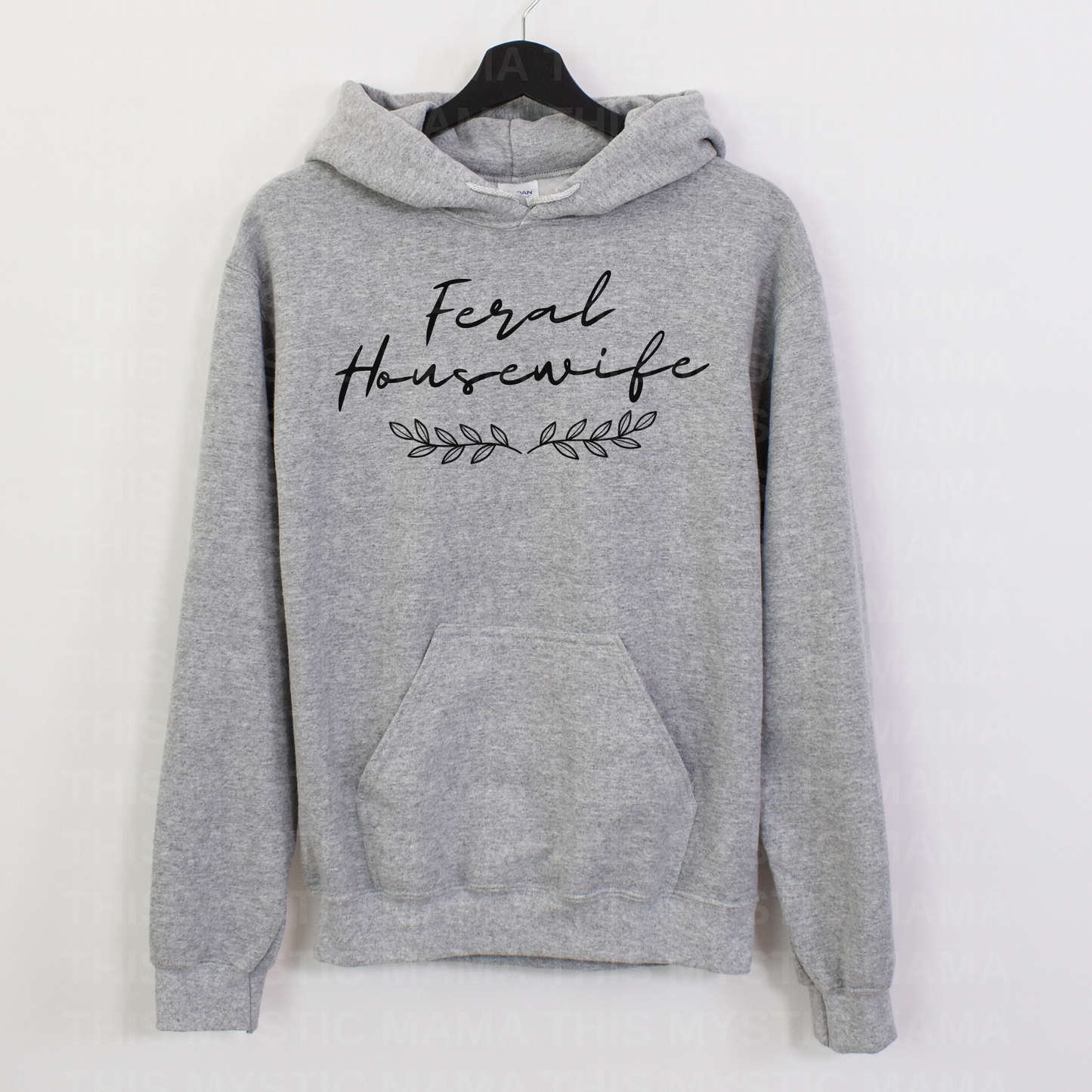 "Feral Housewife" Branches Hoodie